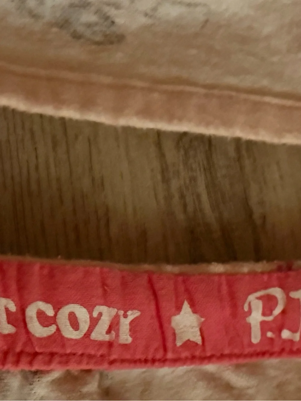 P.J. Salvage Let's Get Cozy Flannel Cotton Pink Dog Pajama Set Pockets S